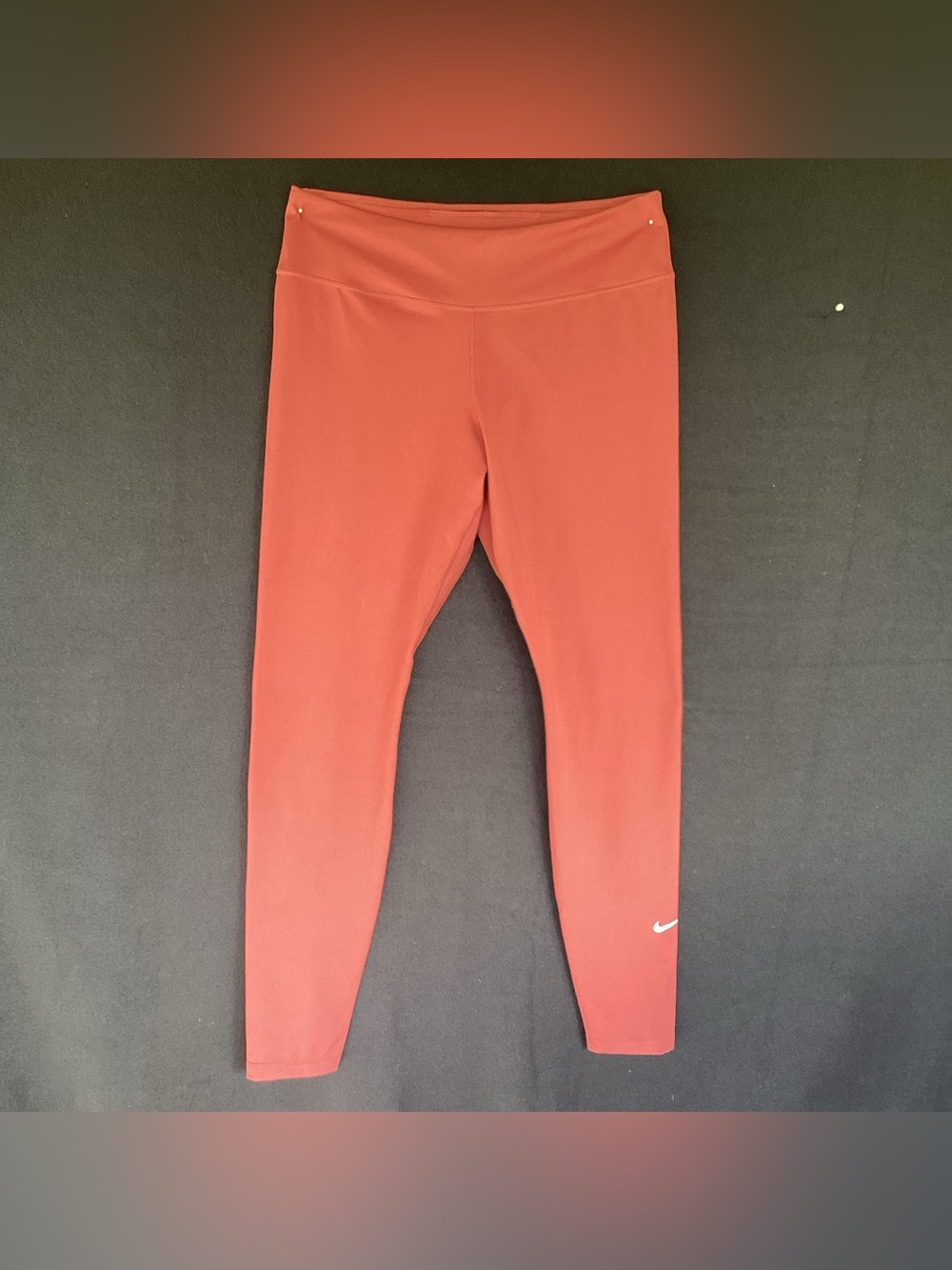 Nike one high waisted running leggings EUC size large
